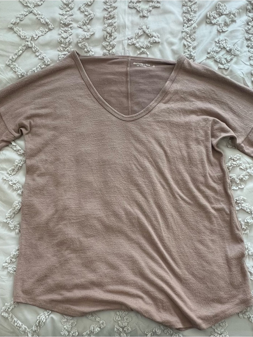 Abercrombie & Fitch “Soft A&F” lightweight knit sweater